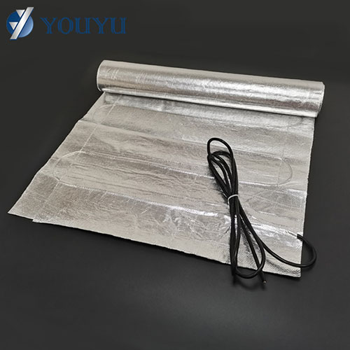 110 / 220V 150W / M2 Alfombrilla calefactora de papel de aluminio para suelo interior