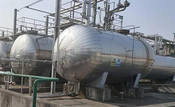 Electric heat tracing and heat preservation project for storage tanks of a chemical plant in Wuhan