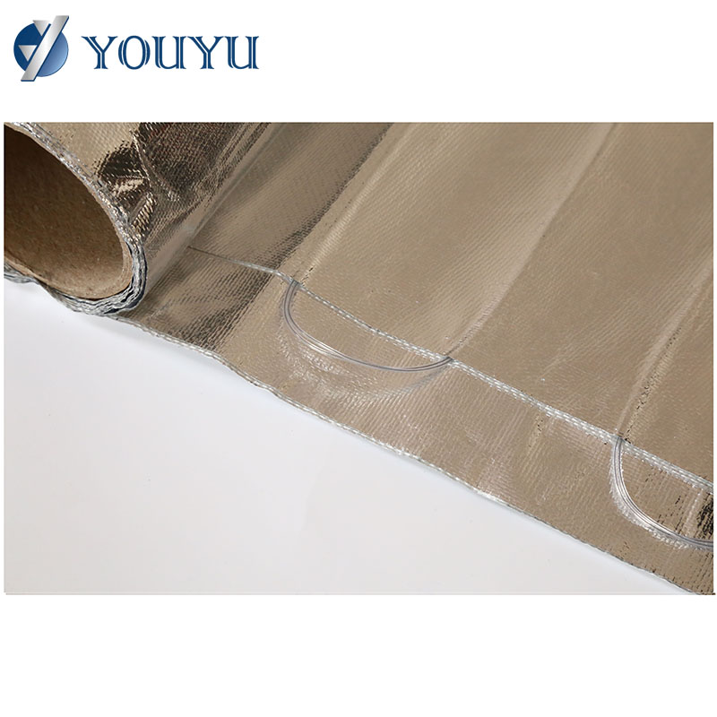 Electric Floor Heating Mat For Floor Heating System Aluminum Foil Heating Mat