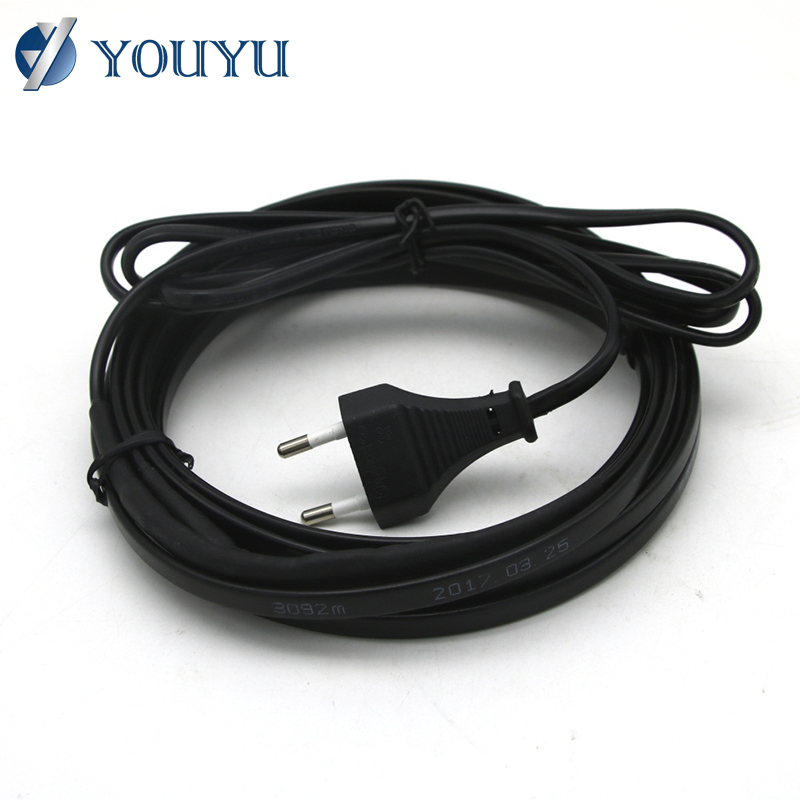 Self-Regulating Heating Cable With Plug