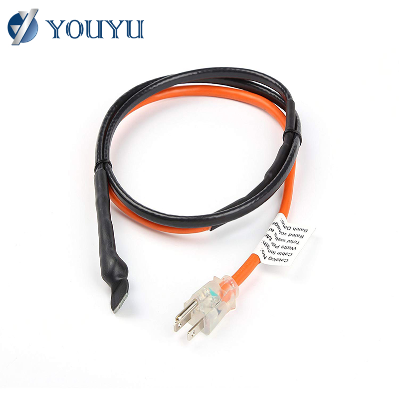 Self-Regulating Heating Cable With Plug