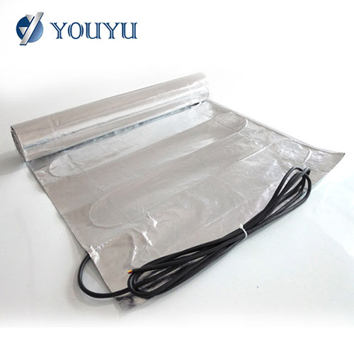  110V 150W/M2 Laminate Floor Aluminum Foil Heating Mat