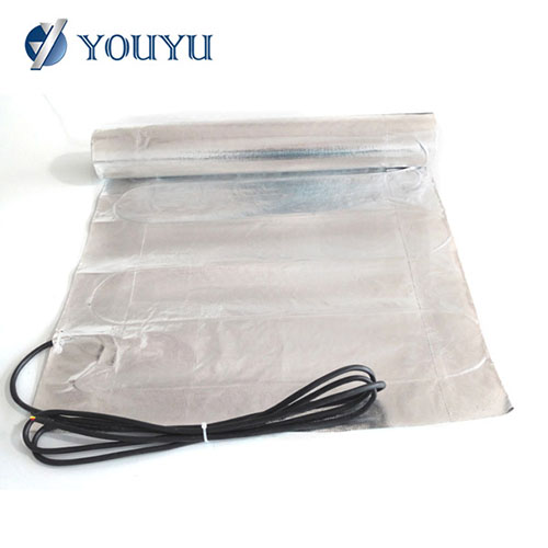  110V 150W/M2 Laminate Floor Aluminum Foil Heating Mat