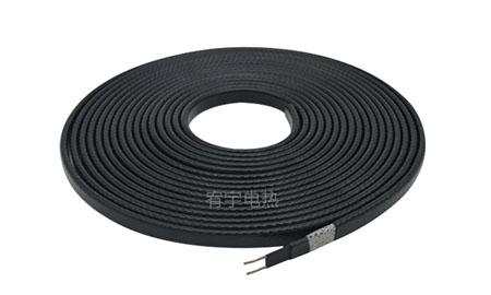 Electric heating cable is used in medical oxygen tank heat preservation and heat tracing