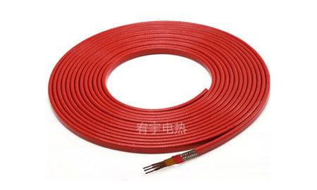Electric heating cable is used in liquid epoxy resin pipeline antifreeze and heat preservation