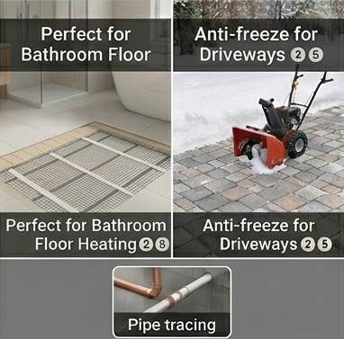 Premium Electric Floor Heating Mats for Warm & Comfortable Floors