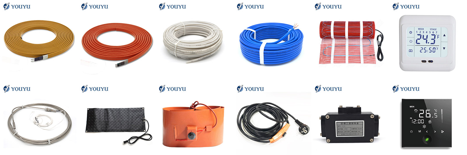 Youyu Cable calefactor eléctrico y tapete calefactor