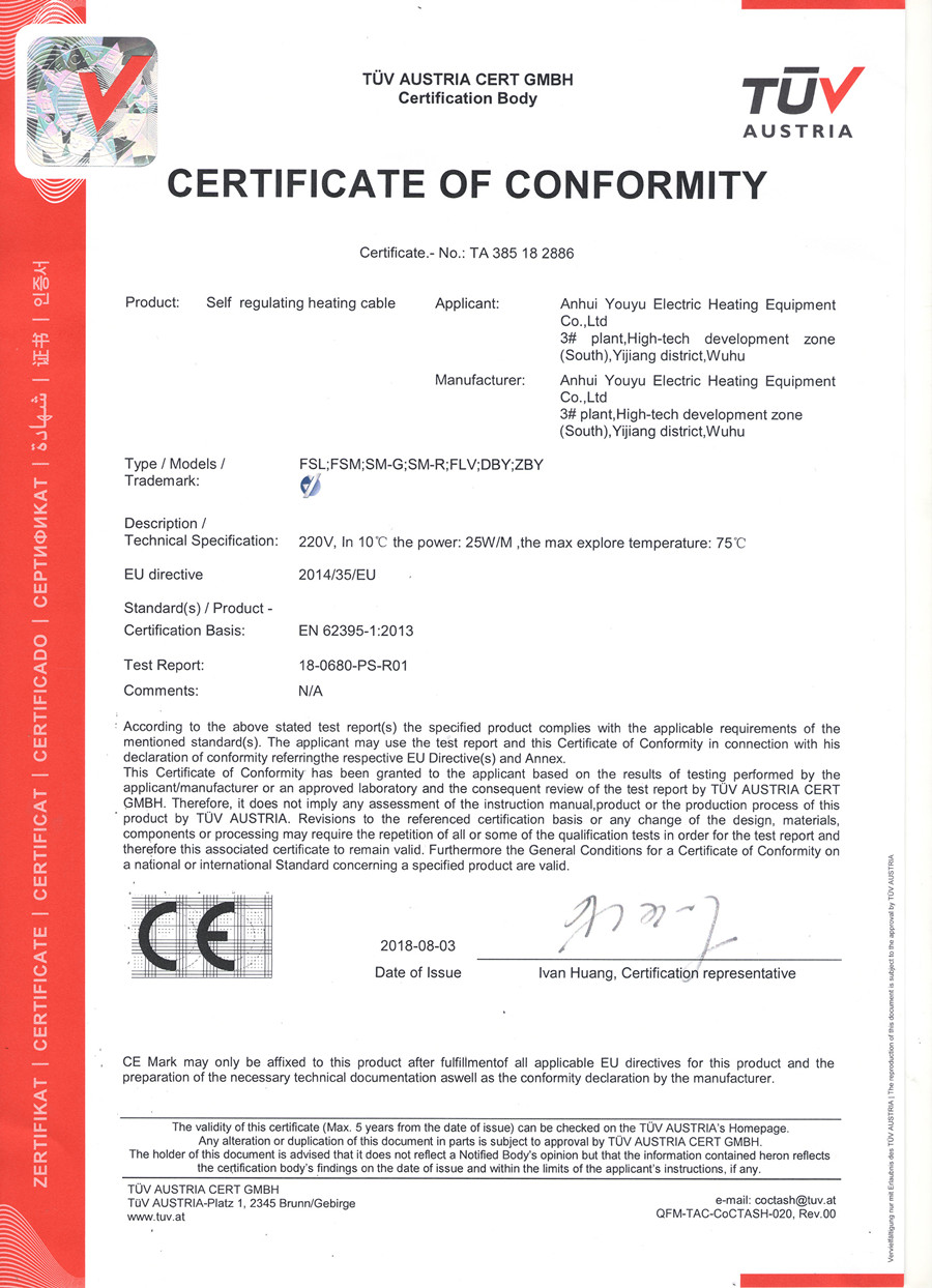 CE Certificate