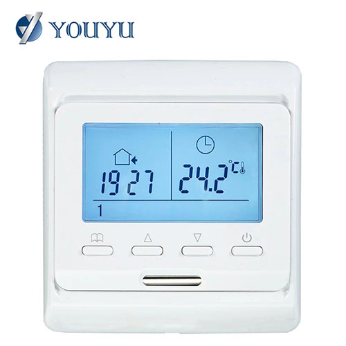 Termostato de ambiente tipo botón programable E51.716 / 16