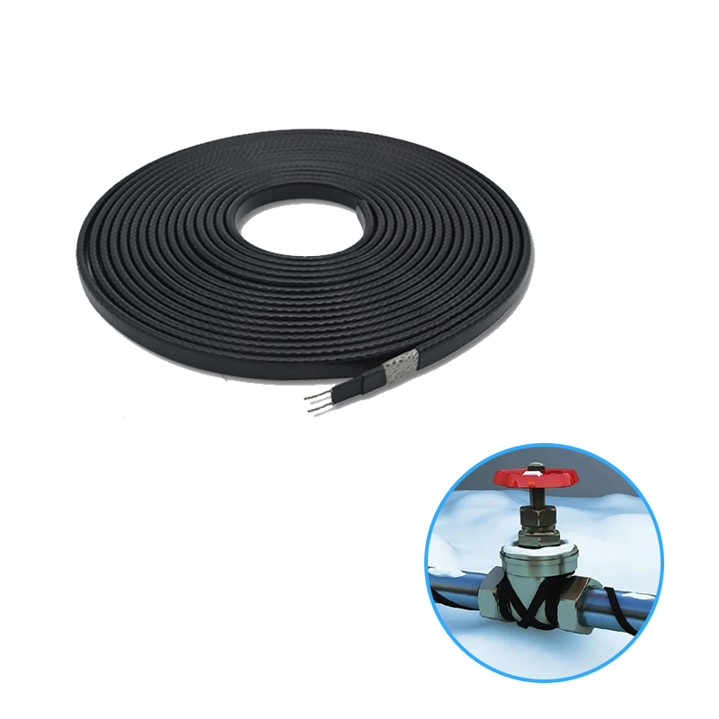 Indian customers visit to investigate the self-limiting temperature China heating cable / constant power electric China heating cable